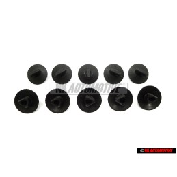 10x Genuine VW Clip Sound Absorber Bonnet Vw T4 - 701863841