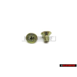 2x Genuine VW Countersunk Bolt - N 0142154