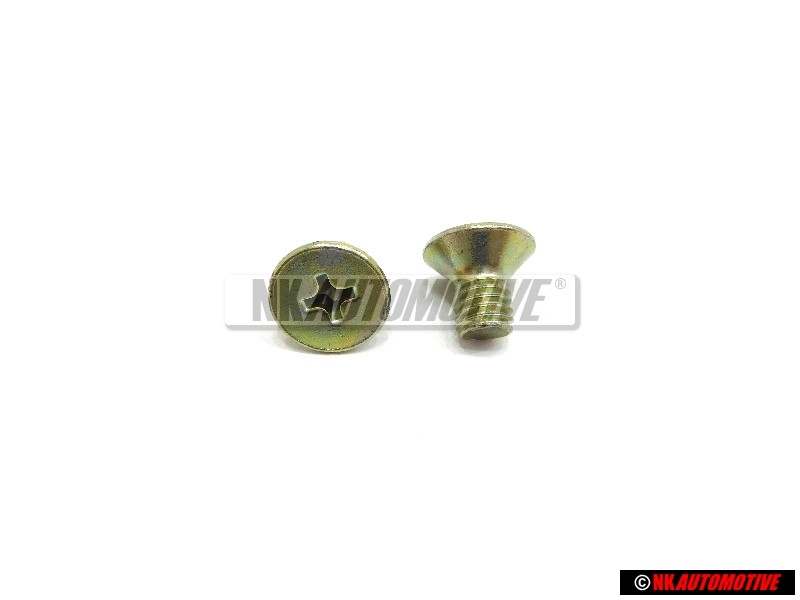 2x Genuine VW Countersunk Bolt - N 0142154