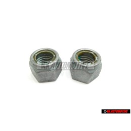 2x Genuine VW Hexagon Nut Self Locking - N90635001