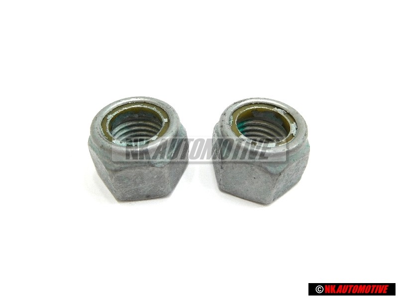 2x Genuine VW Hexagon Nut Self Locking - N90635001