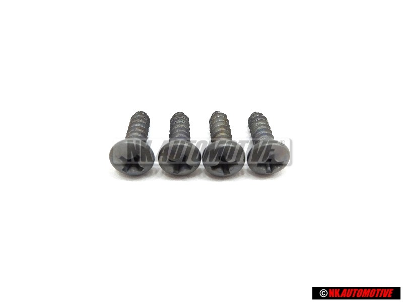 4x Genuine VW Oval Head Panel Screw - N 01396111