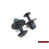 2x Genuine VW Clip Petrol (Green) - 1H0867199A 92F