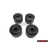 4x Genuine VW Cap - Wheel Bolt Satin Black - 3C0601173 9B9