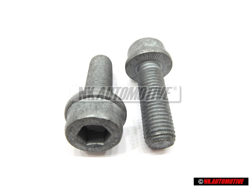 2x Genuine VW Socket Head Bolt With Hexagon Socket Head (Combi) - N 90740302