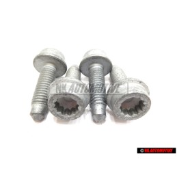 4x Genuine VW Socket Head Collared Bolt With Inner Multipoint Head - N 10719301