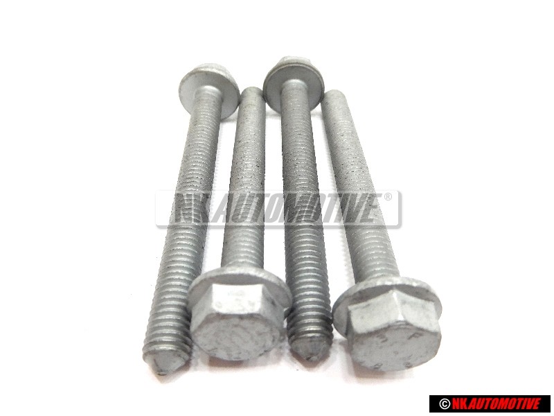 4x Genuine VW Hex Collared Bolt - N 91073401