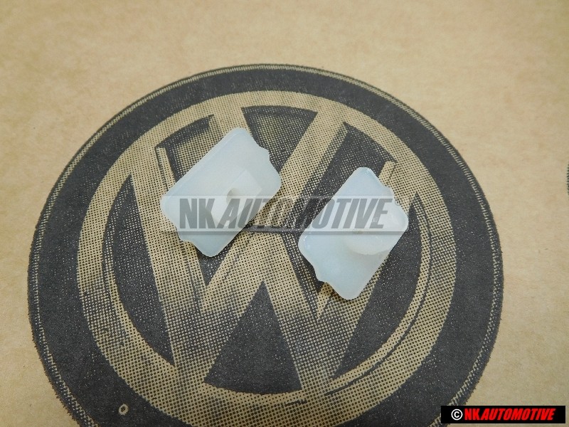 2x Genuine VW Front Grill Retaining Clip, Expanding Nut - 873853139