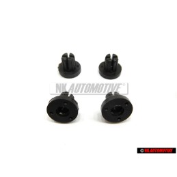 4x Genuine VW Expanding Nut Retaining Grommet - 865853231A