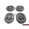 4x Genuine VW Exhaust Rubber Retainer Mount Hanger - 8A0253147A
