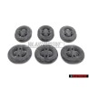 6x Genuine VW Exhaust Rubber Retainer Mount Hanger - 8A0253147A