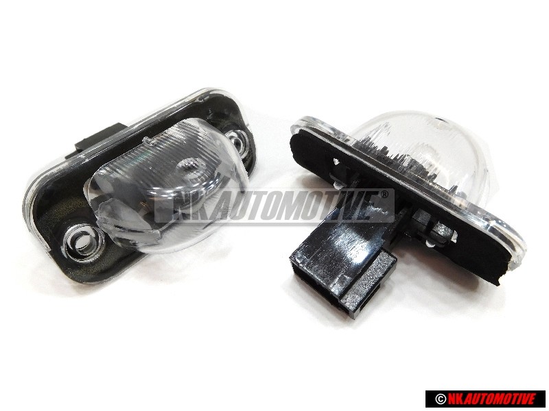2x DEPO Rear Lamp License Number Plate Light - 441-2105N-AE