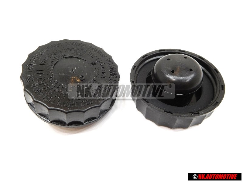 2x Genuine VW Brake Fluid Reservoir Cap with Seal - 191611349A