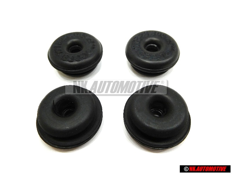 4x Genuine VW Stay Bonnet Support Bush - 171823395