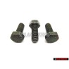 3x Genuine VW Hexagon Bolt - N 01024016