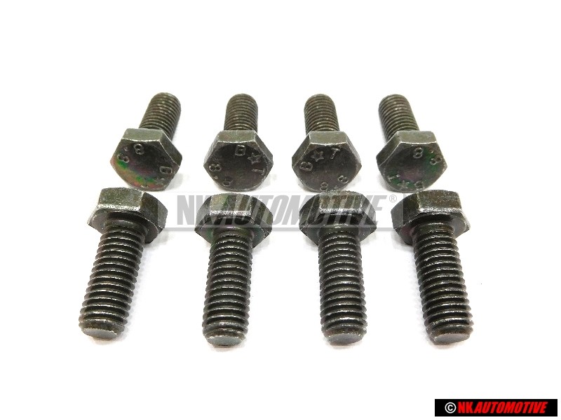 8x Genuine VW Hexagon Bolt - N 01024016