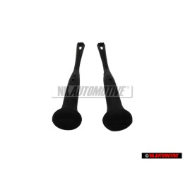 2x Genuine VW Rear Seat Backrest Release Pull Rod - 1H0885683 01C