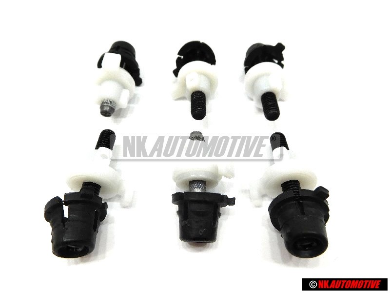 2x Genuine VW Spot Light Attachment Kit Adjusters Bolts - 191998135A