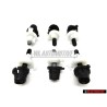 2x Genuine VW Spot Light Attachment Kit Adjusters Bolts - 191998135A
