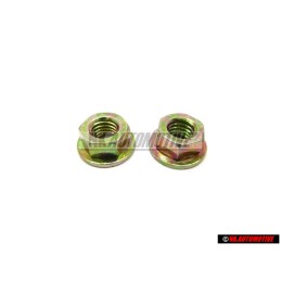 2x Genuine VW Hexagon Collar Nut M5 - 171857026A