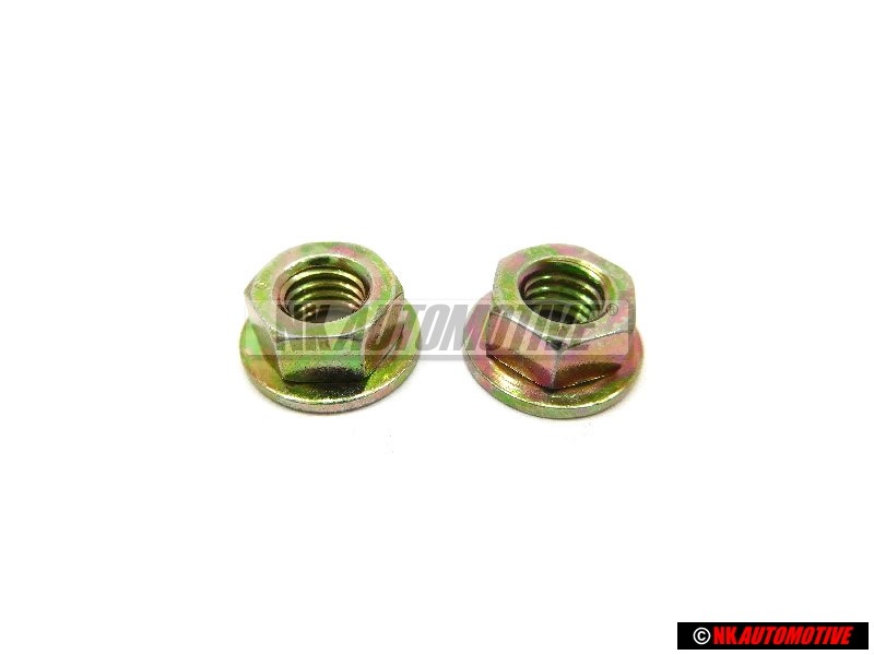 2x Genuine VW Hexagon Collar Nut M5 - 171857026A