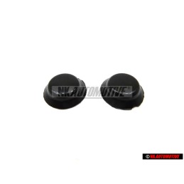 2x Genuine VW Interior Trim Bolt Cover Cap Black - 311867169 01C