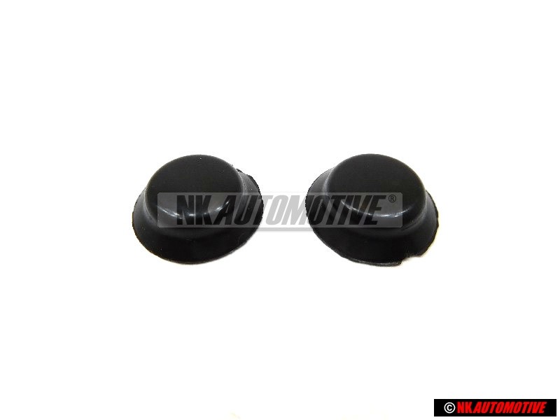 2x Genuine VW Interior Trim Bolt Cover Cap Black - 311867169 01C