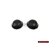 2x Genuine VW Interior Trim Bolt Cover Cap Black - 311867169 01C