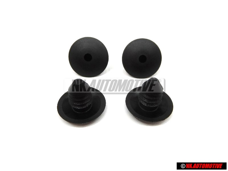 4x Genuine VW Door Trim, Luggage Carpet Clip Bung - 191867199 9B9