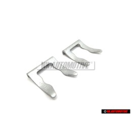 2x Genuine VW Hose Bracket - 191611715