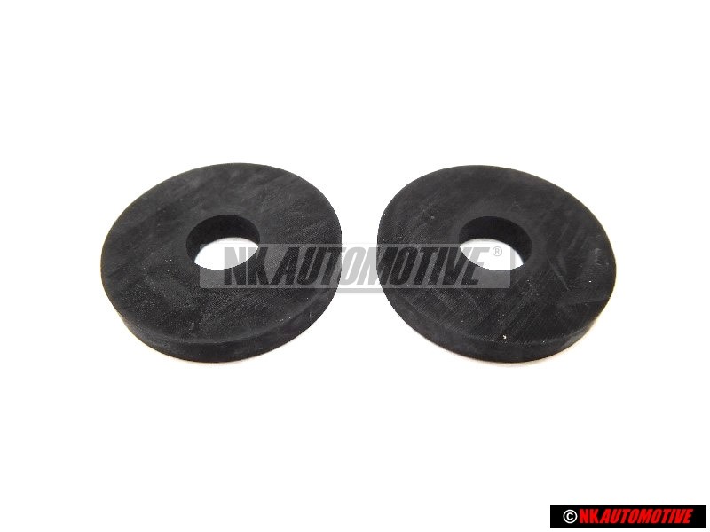 2x Genuine VW Air Filter Radiator Rubber Bushing Washer - 171121276D