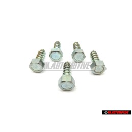 5x Genuine VW Hexagon Head Panel Screw 6.5x19 - N 0159461