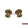 2x Genuine VW Clip Light Beige - 1H0867199A Q70
