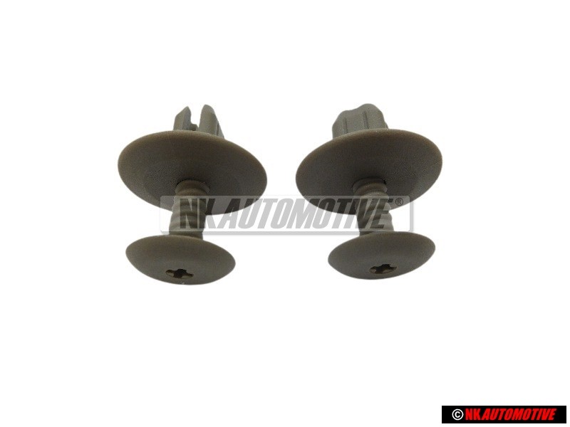2x Genuine VW Clip Beaver - 1H0867199A T21