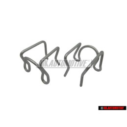 2x Genuine VW Handbrake Cable Brake Caliper Spring Retaining Clip - 857609745A
