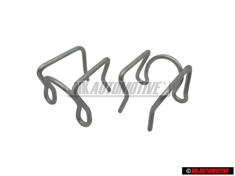 2x Genuine VW Handbrake Cable Brake Caliper Spring Retaining Clip - 857609745A