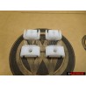 4x Genuine VW 2 Point Brake Pipe Line Retaining Clip Holder Bracket - 811611797