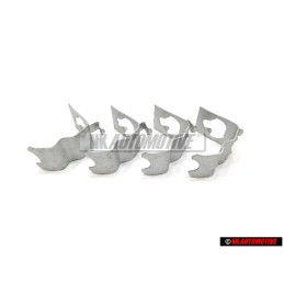 4x Genuine VW Wheel Centre Hub Cap Retaining Clip Spring - 321601175C