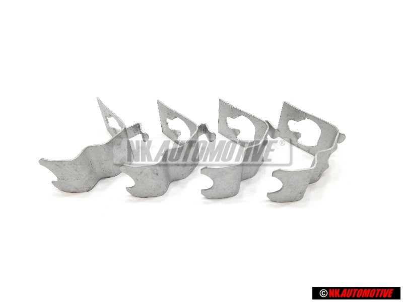 4x Genuine VW Wheel Centre Hub Cap Retaining Clip Spring - 321601175C