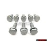 8x Genuine VW Hexagon Head Bolt M10x32 - N 90758902