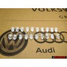 20x Genuine VW Side Moulding Trim Strip Clip Fastener - 191853585A