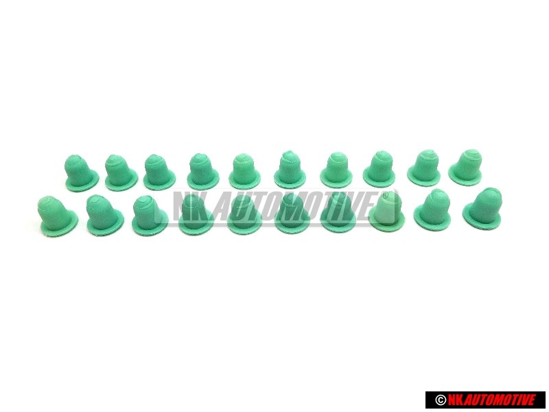 20x Genuine VW Side Moulding Trim Clip Grommet - 1H0853586