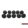 10x Genuine VW Moulded Headlining Headliner Clip - 321867838 01C