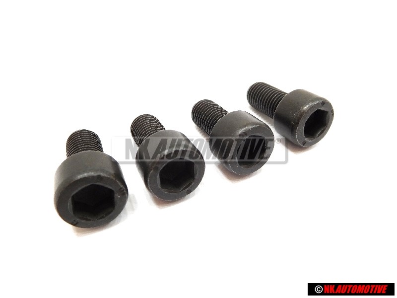4x Genuine VW Rear Brake Caliper Carrier Bolt M10x1.25x20 - N 0199123