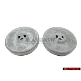 2x Genuine VW Headlight Lamp Bulb Sealing Cap - 111941605A