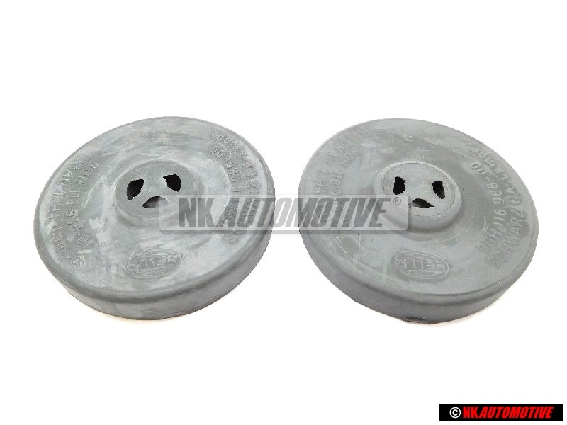 2x Genuine VW Headlight Lamp Bulb Sealing Cap - 111941605A