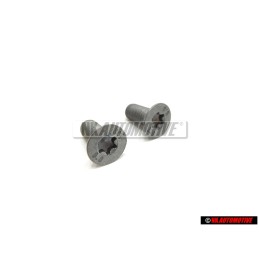 2x Genuine VW Hex Socket Countersunk Bolt - N 10648301