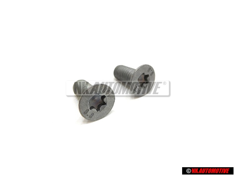 2x Genuine VW Hex Socket Countersunk Bolt - N 10648301