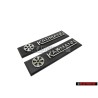 2x Genuine VW Sportline Clipper KARMANN Side Wing Badge Emblem - 155853901