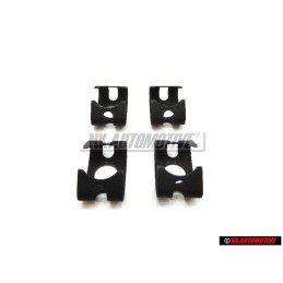4x Genuine VW Brake Hose Retaining Clip Spring - 4D0611715B